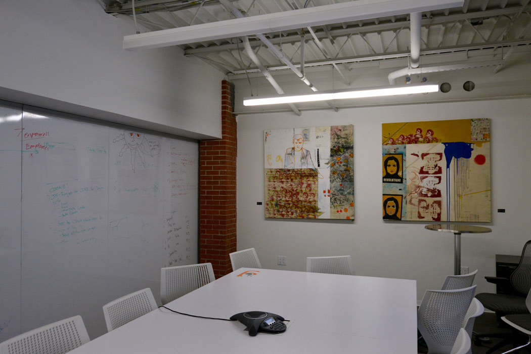 Conference room at Galvanize Boulder